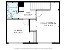 2nd Floor Dimensions