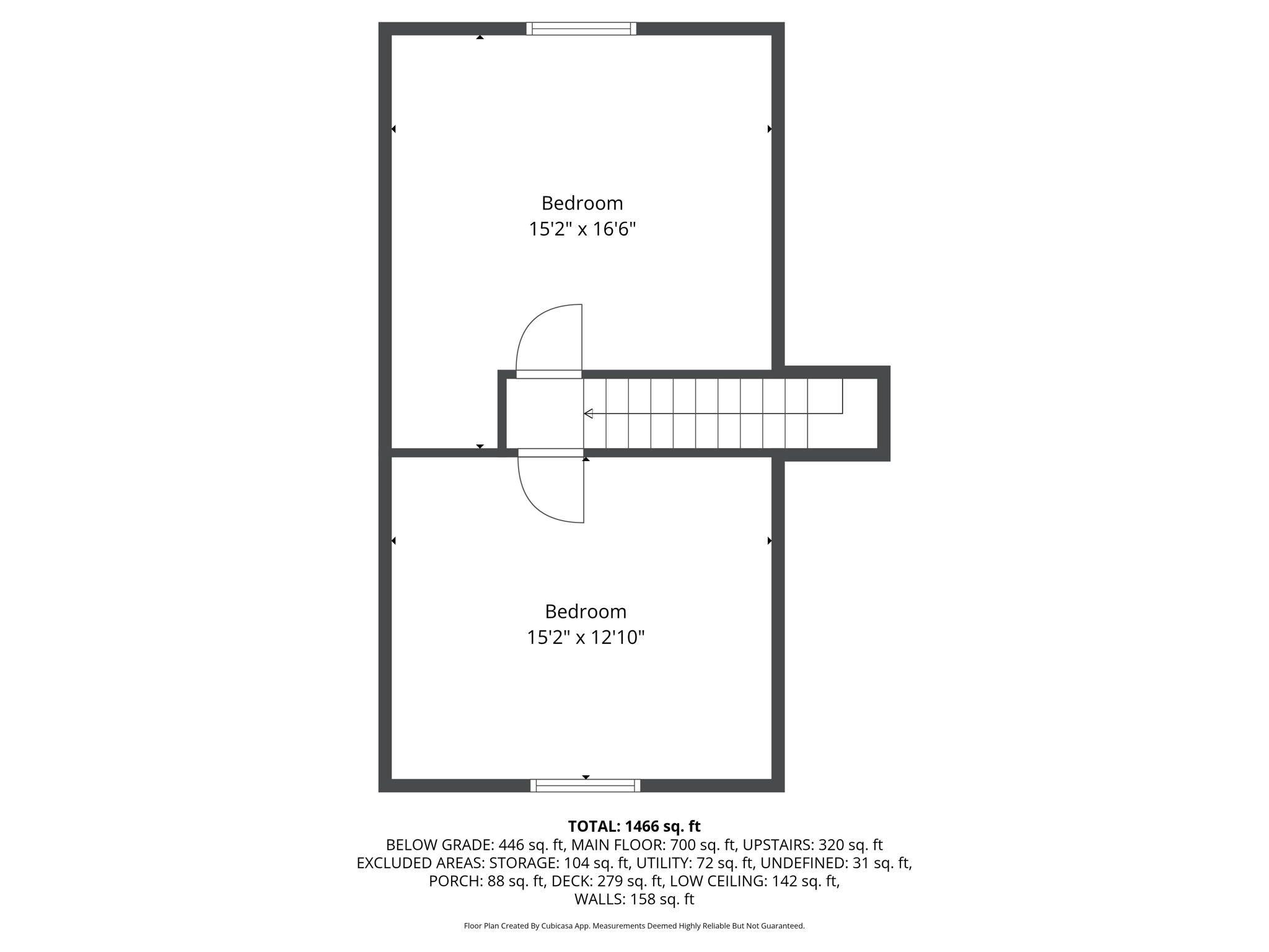 Floorplan #3 (Upstairs)