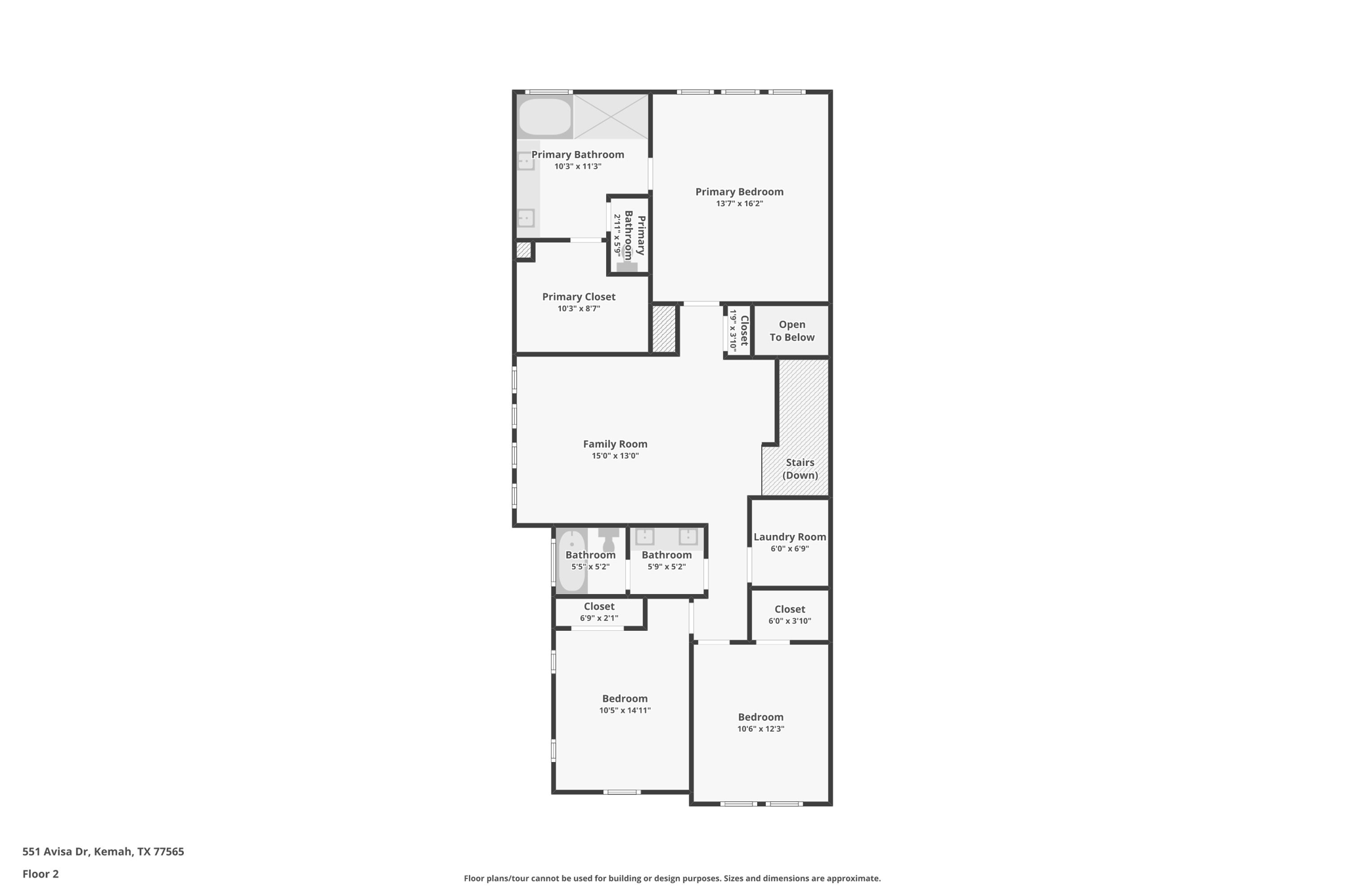 Floor-2 - 551 Avisa Dr