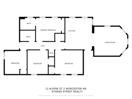 12 Alpine St 2 Worcester MA Floorplans