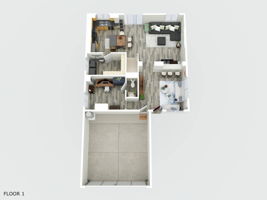 1st Floor 3D Floor Plan