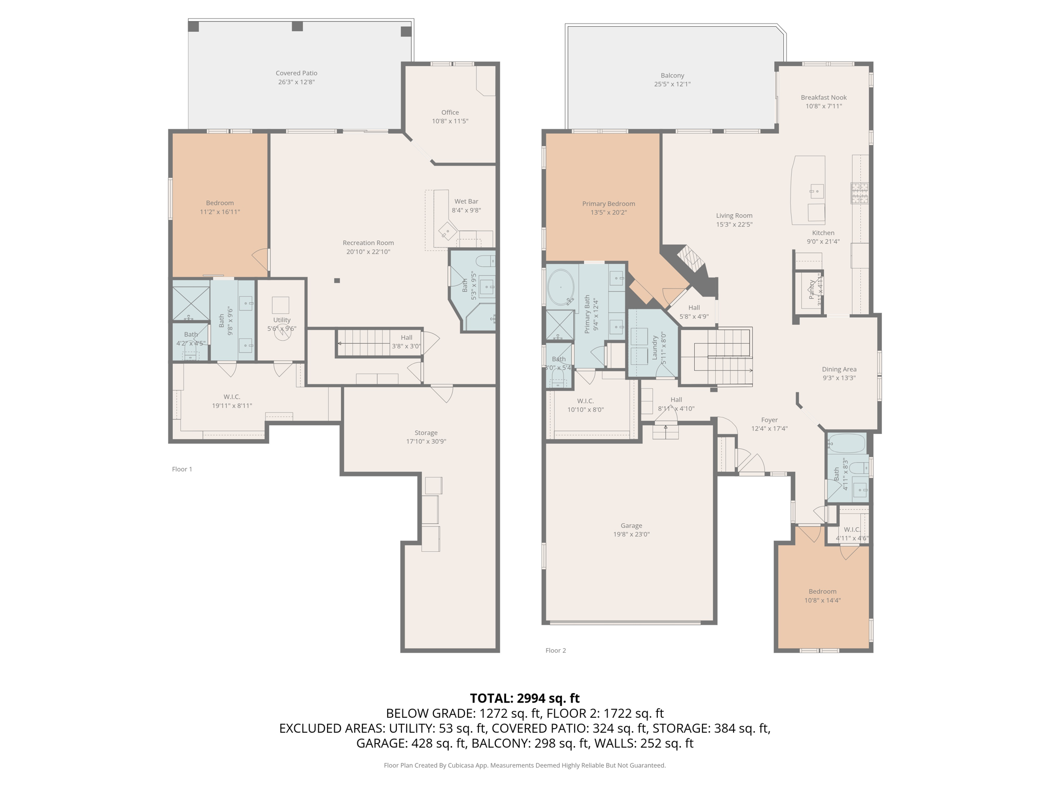 all floors w dimensions