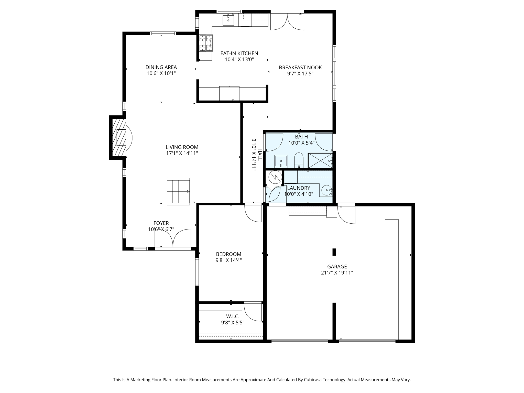 1st Floor Dimensions