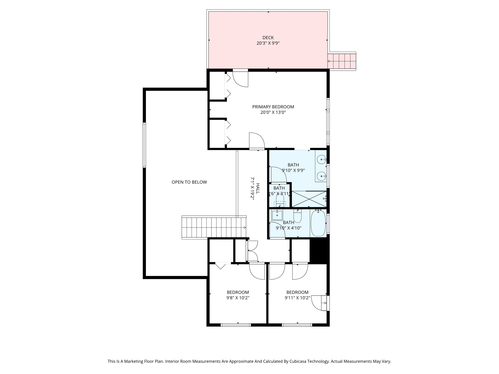 2nd Floor Dimensions