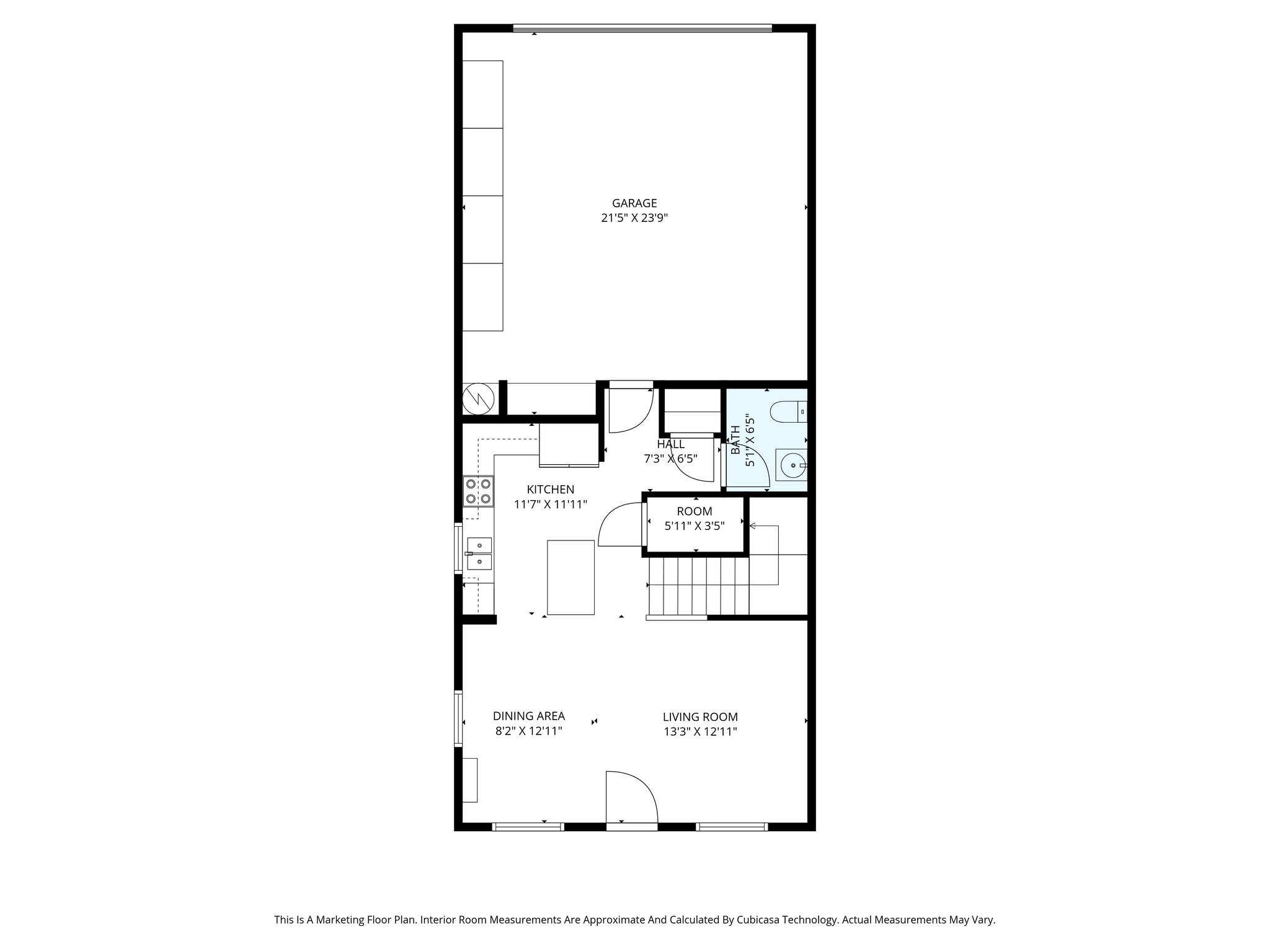 1st Floor Dimensions