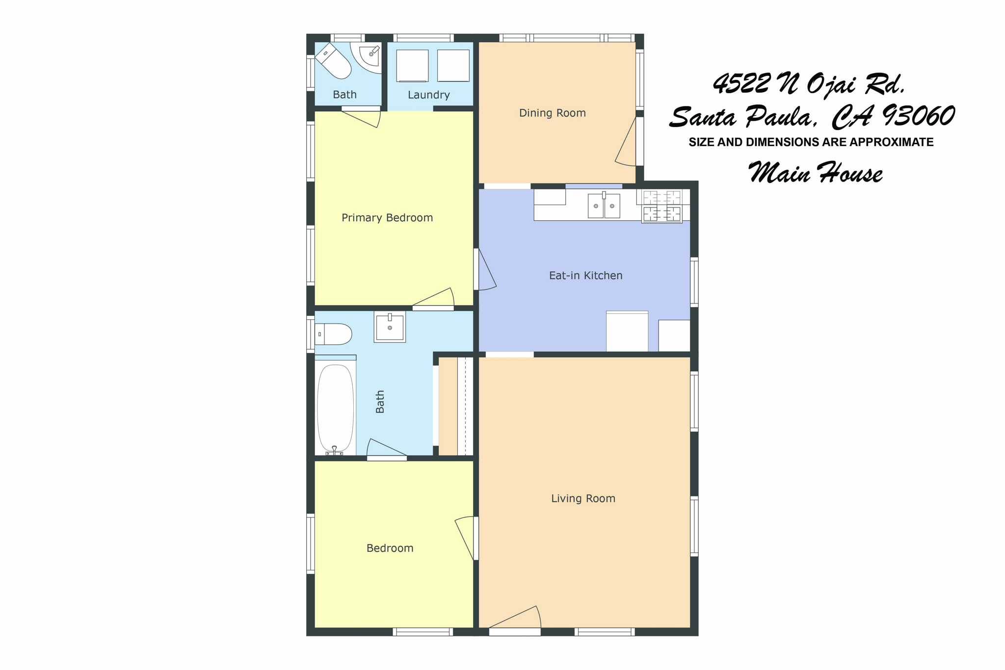 Main House Floorplan