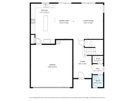 1st Floor Dimensions