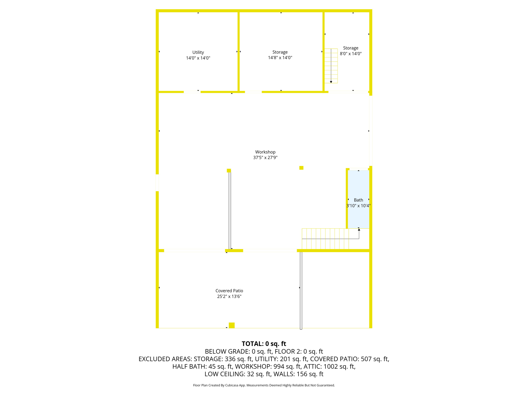 Attached Garage Main Floor