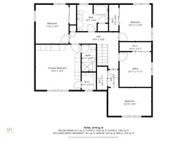 Main house upper level