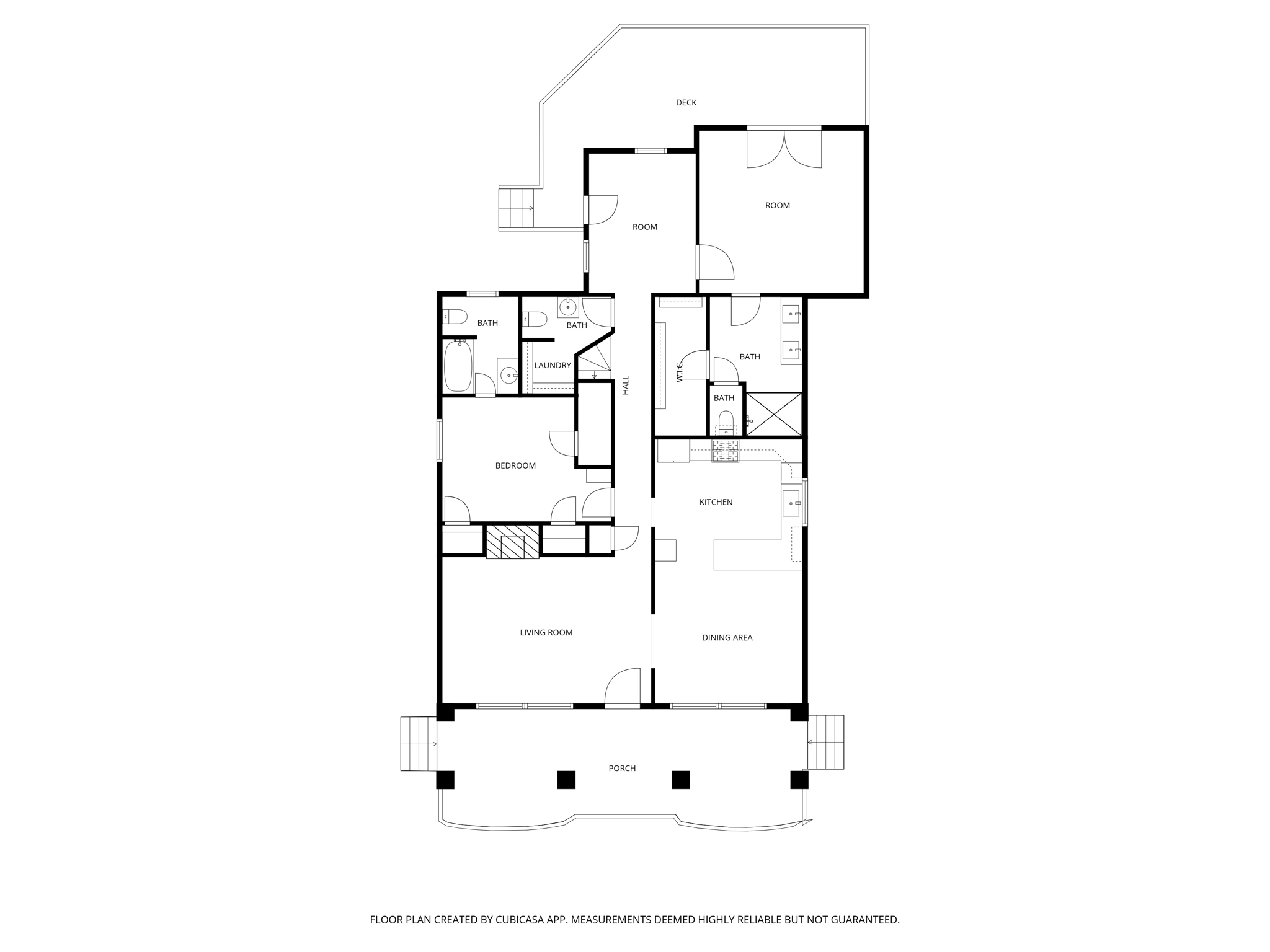 1st floor - w/ dimensions