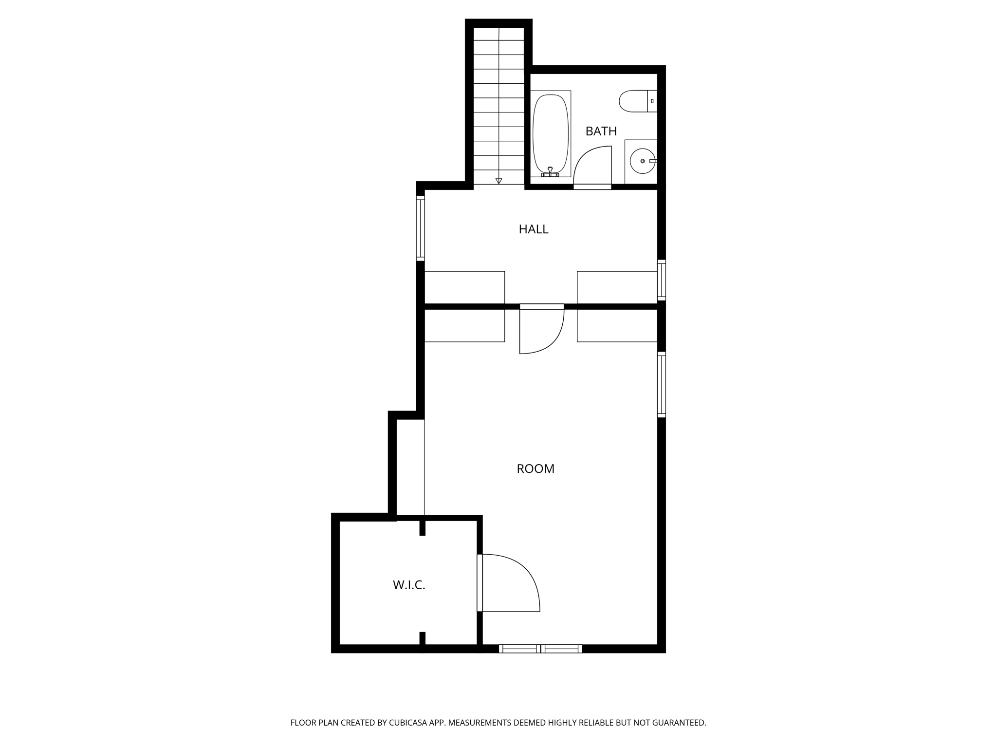 2nd floor - w/ dimensions