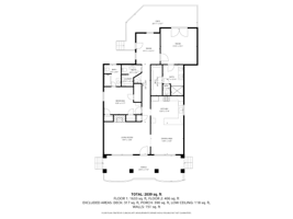 1st floor - w/ dimensions
