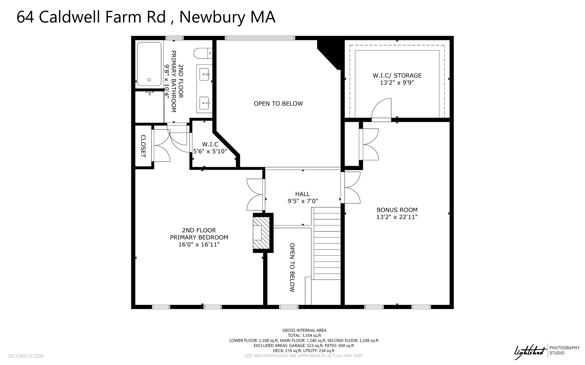 Floorplan #2 - Second Floor