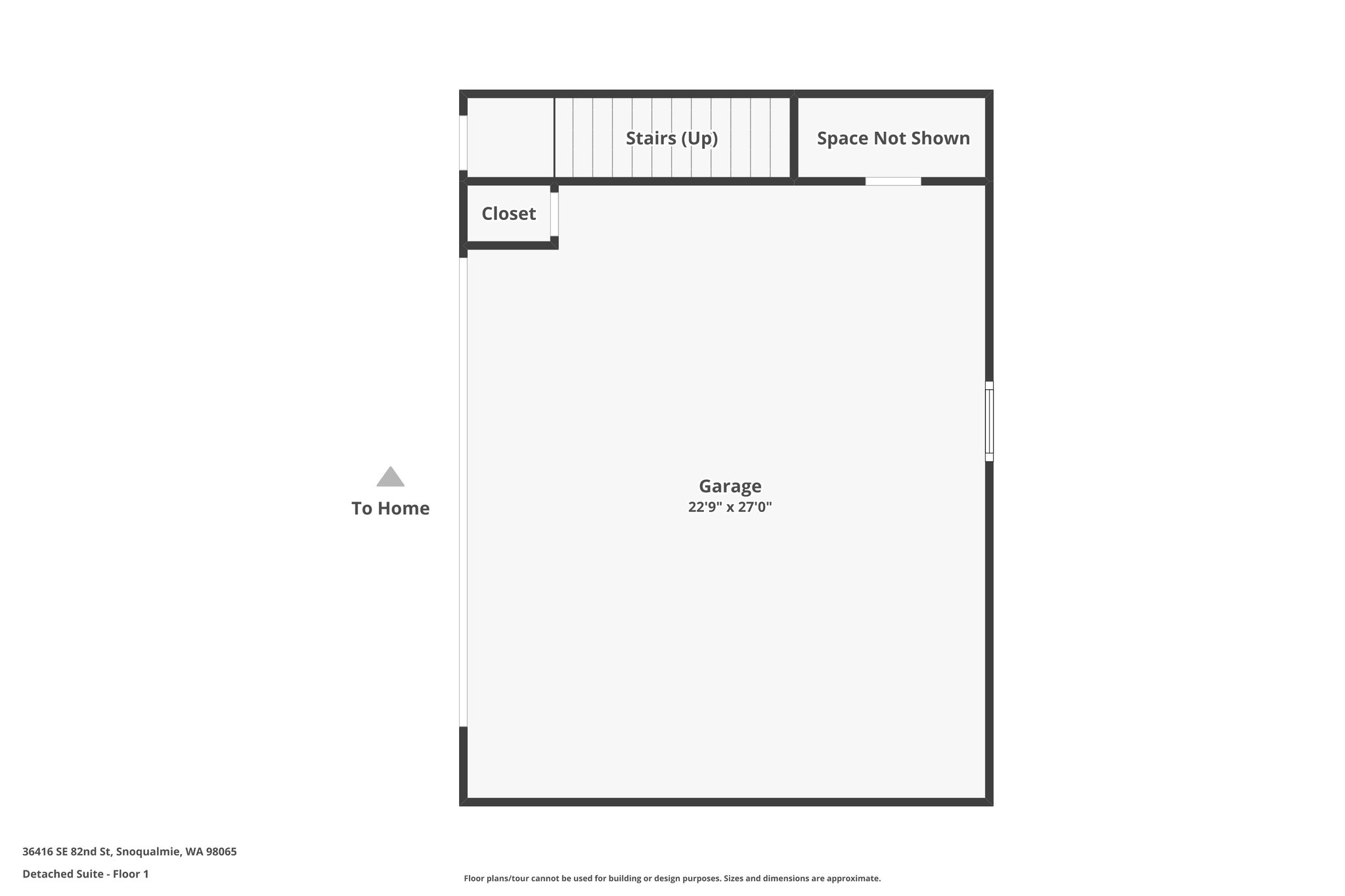 Detached Suite - Floor 1