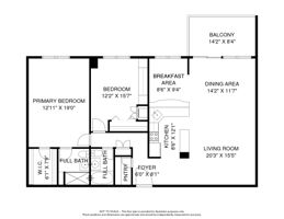 301 Beech Street 12E Floor Plan