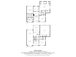 All Levels - with dimensions