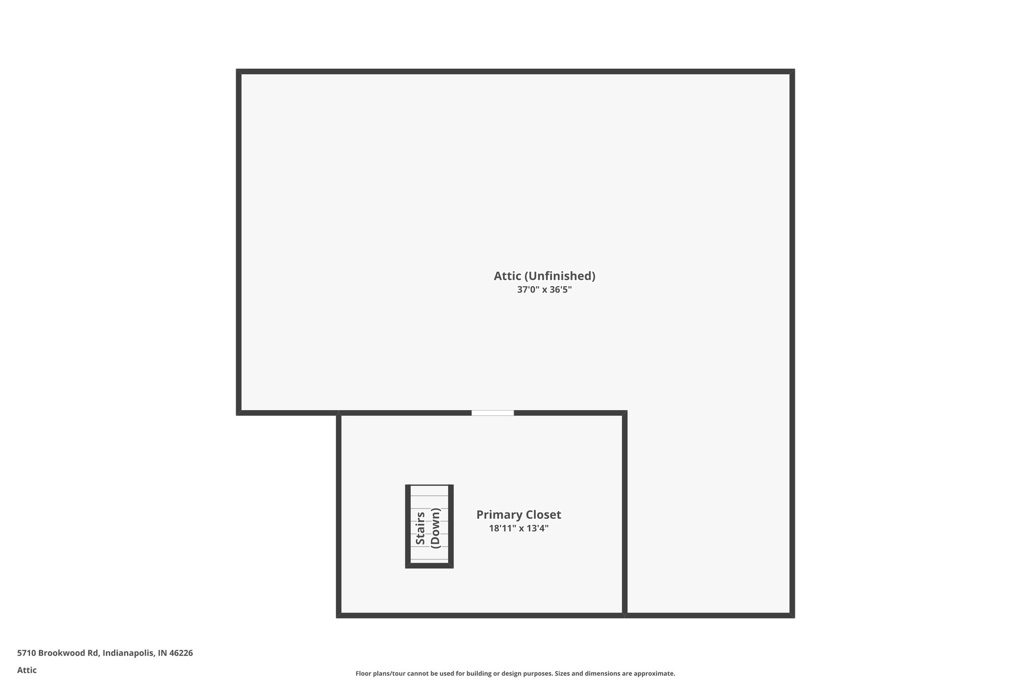 Closet 2nd Level + Attic