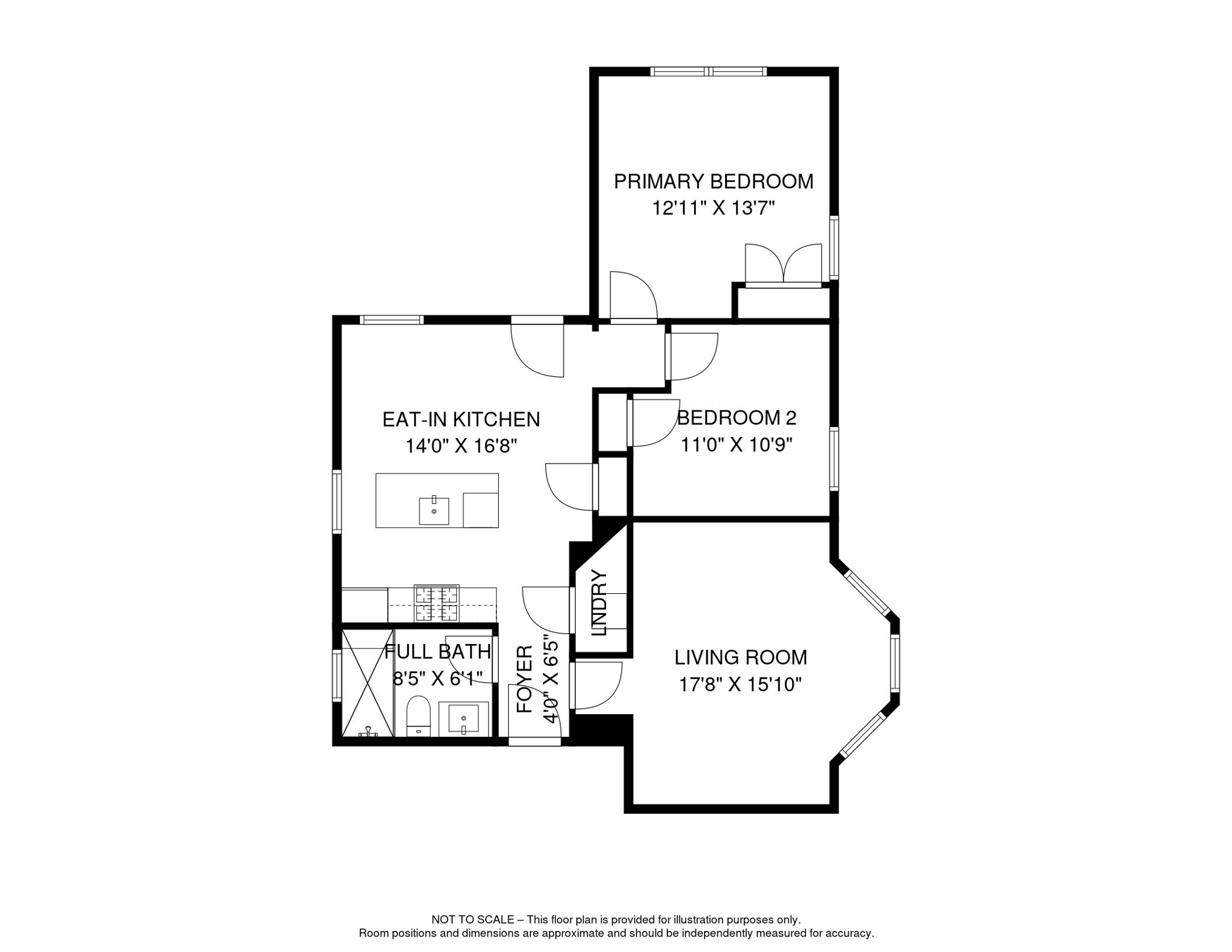 75 Midland Avenue apt 1 Floor Plan