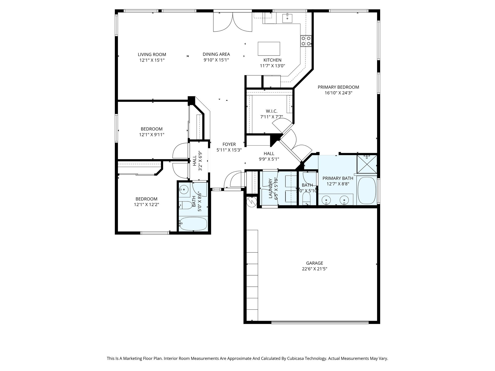 Floorplan with Dimensions