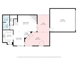 1st Floor Dimensions