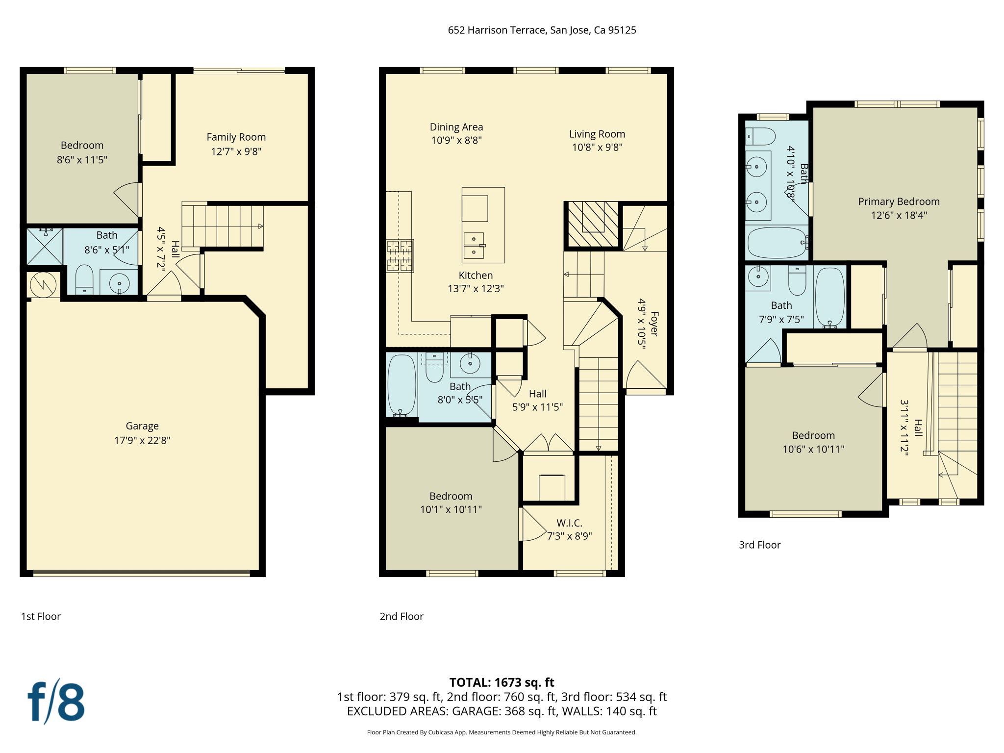 652 Harrison Terrace, San Jose, CA 95125 - FP