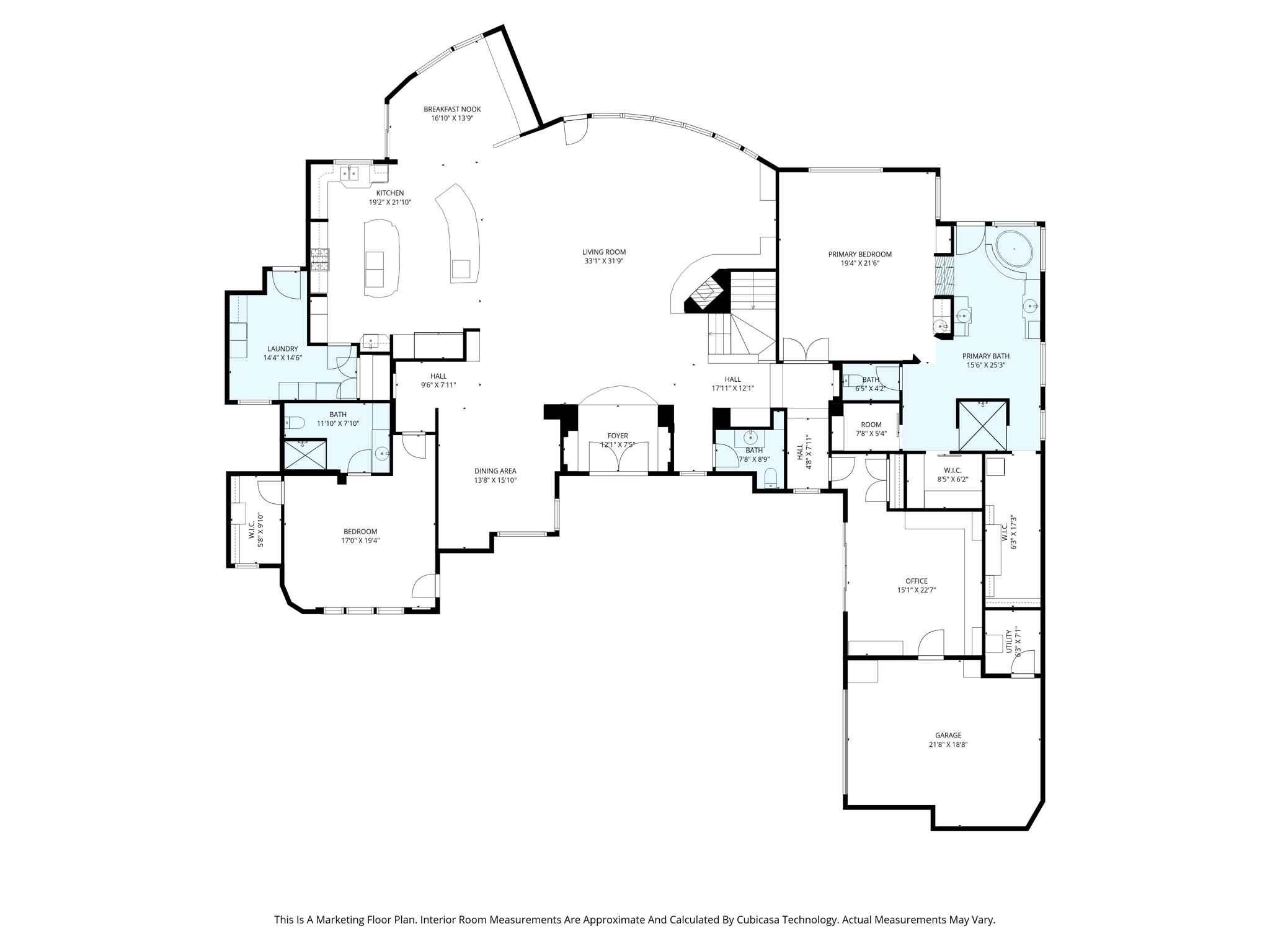 2nd Floor Dimensions