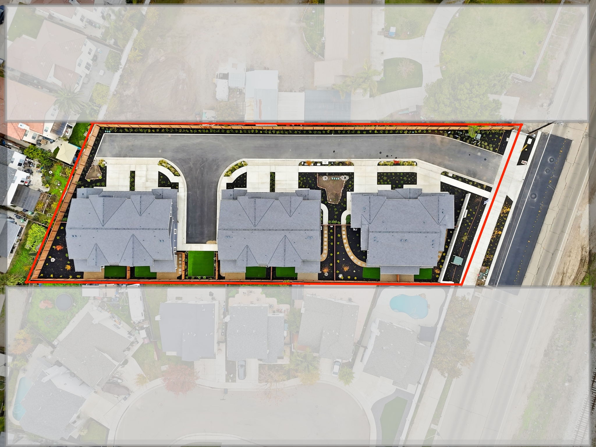 3030-3040 Byron Rd Site Map