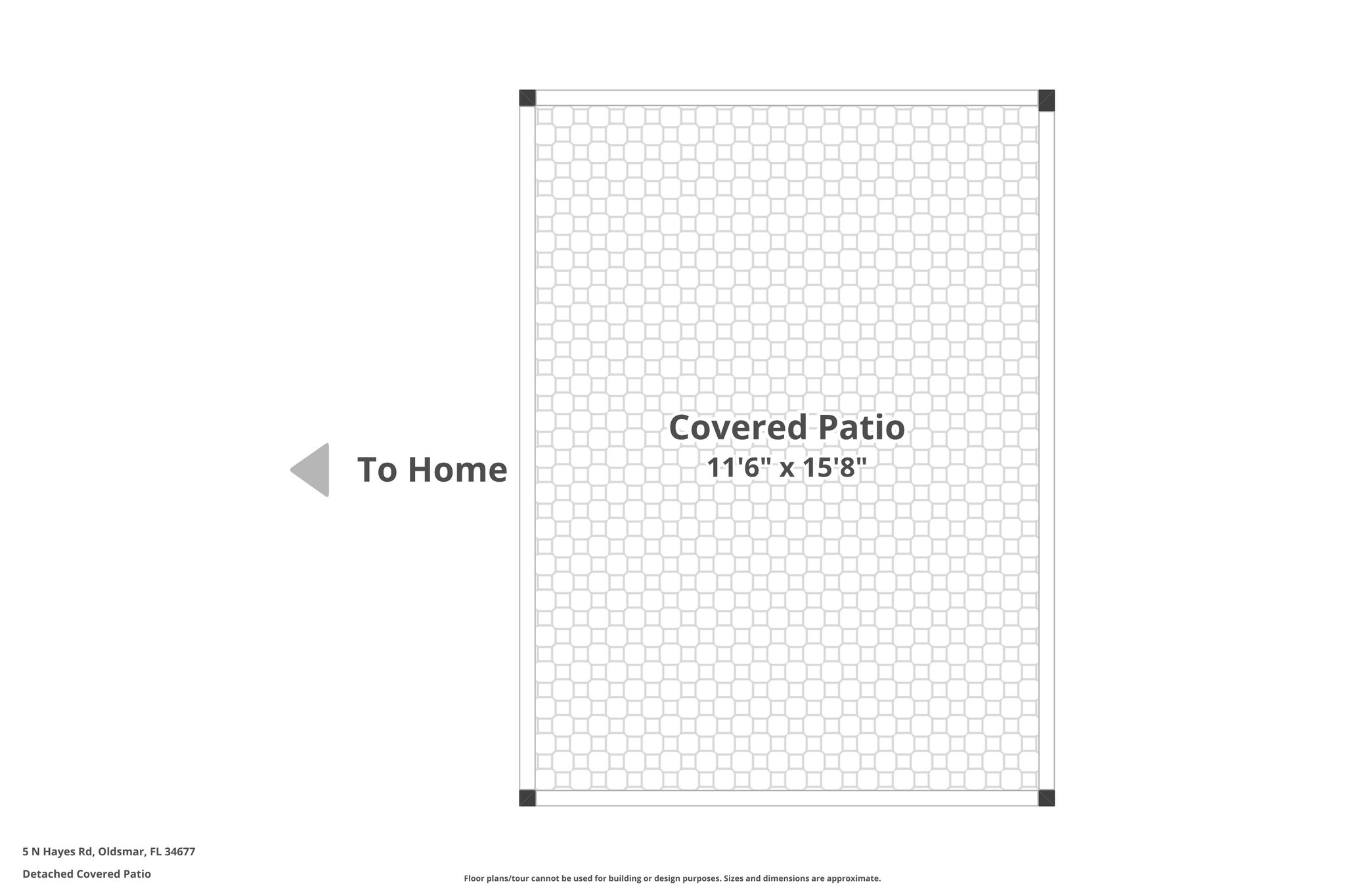 Detached Covered Patio