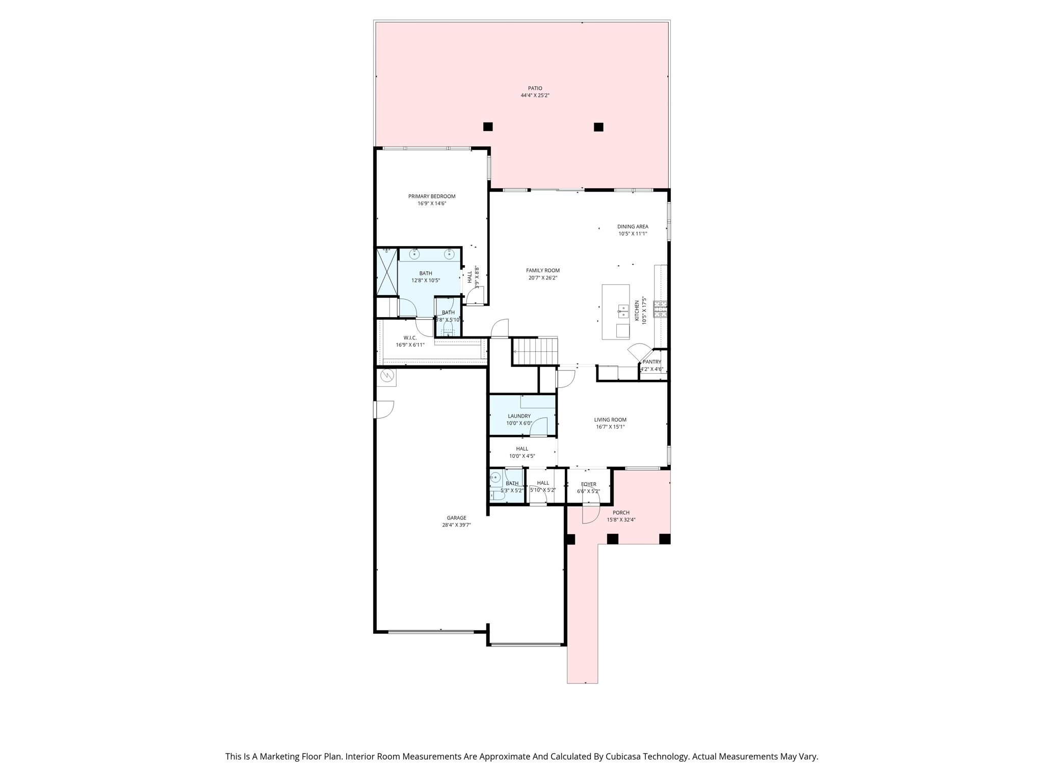 1st Floor Dimensions