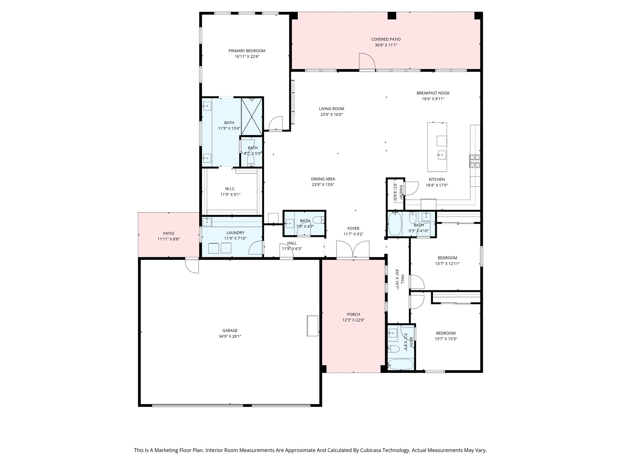 Floorplan with Room Dimensions