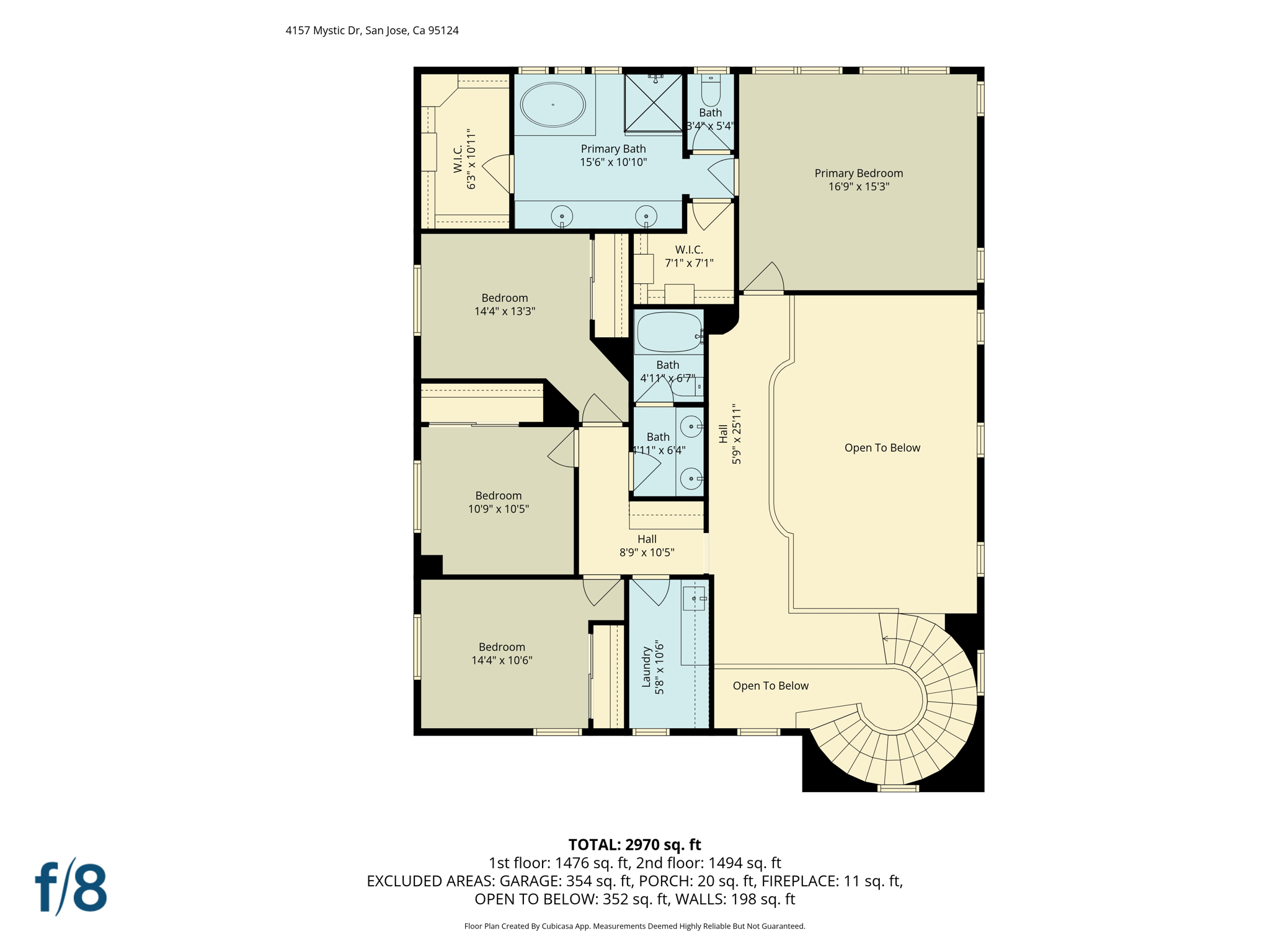 4157 Mystic Dr, San Jose, CA 95124 .21- FP