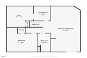 Floorplan Basement