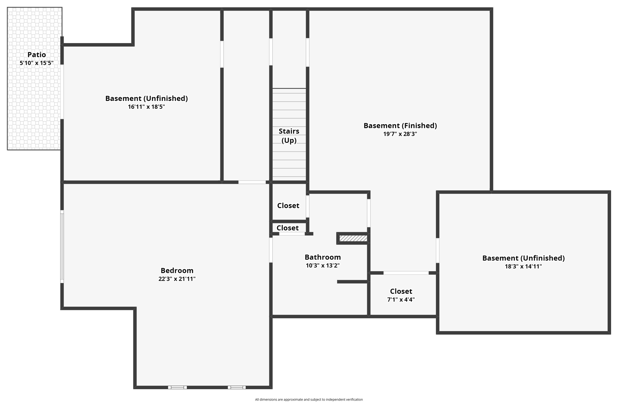 MLS Floor Plan Basement
