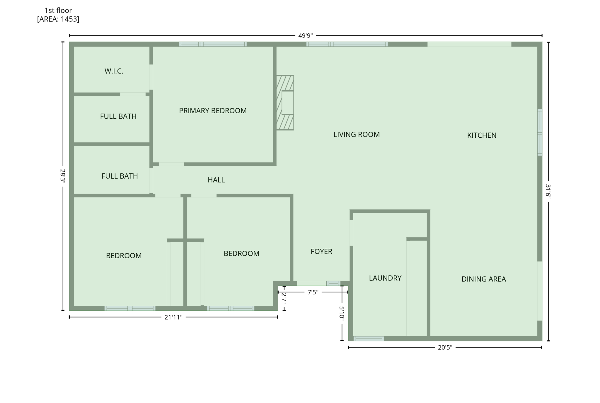 GLA Floorplan