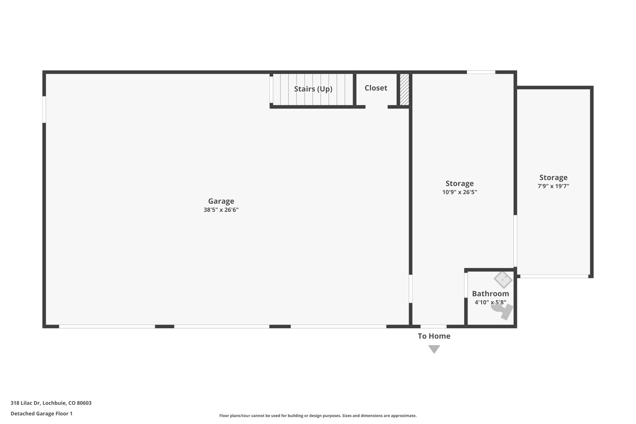 Detached Garage Floor 1