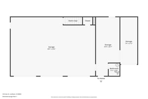 Detached Garage Floor 1