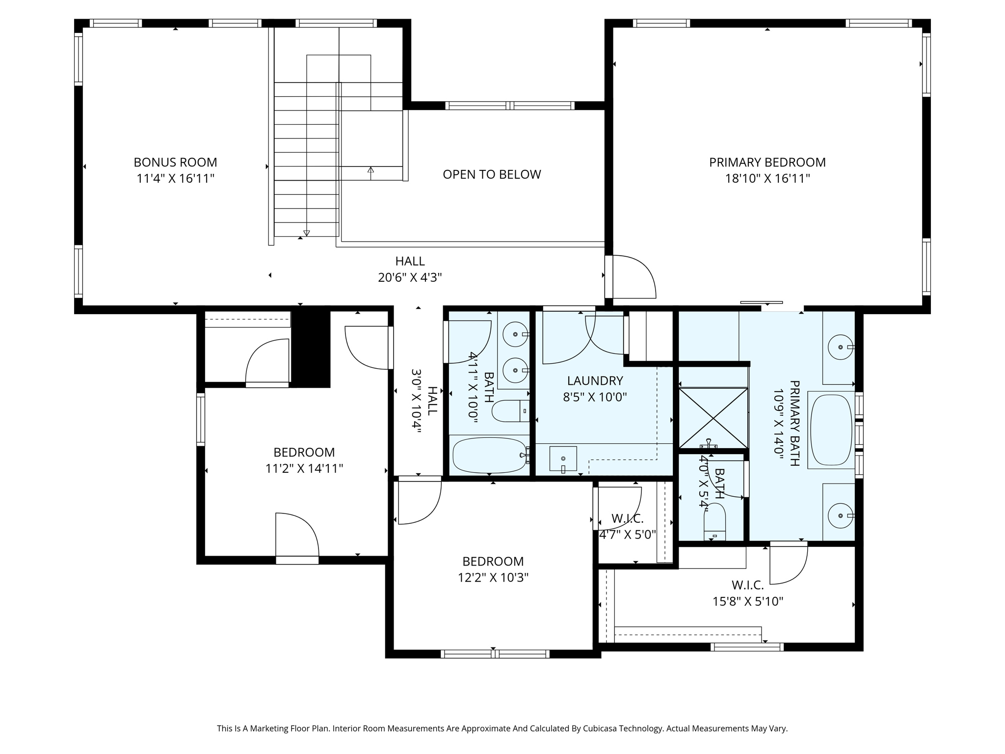 2nd Floor Dimensions