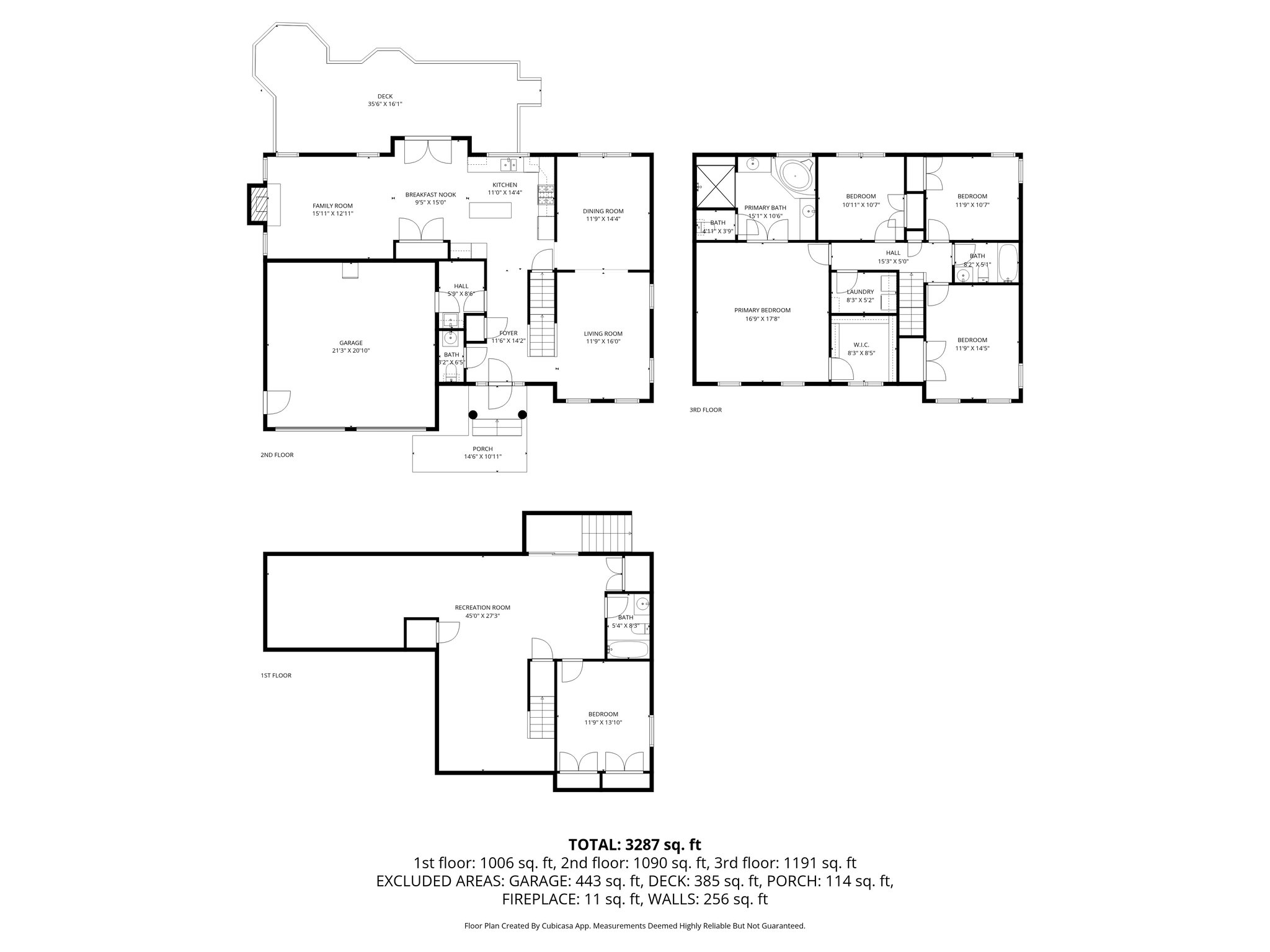 Combined Floorplan