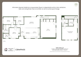 Floorplan with measurements