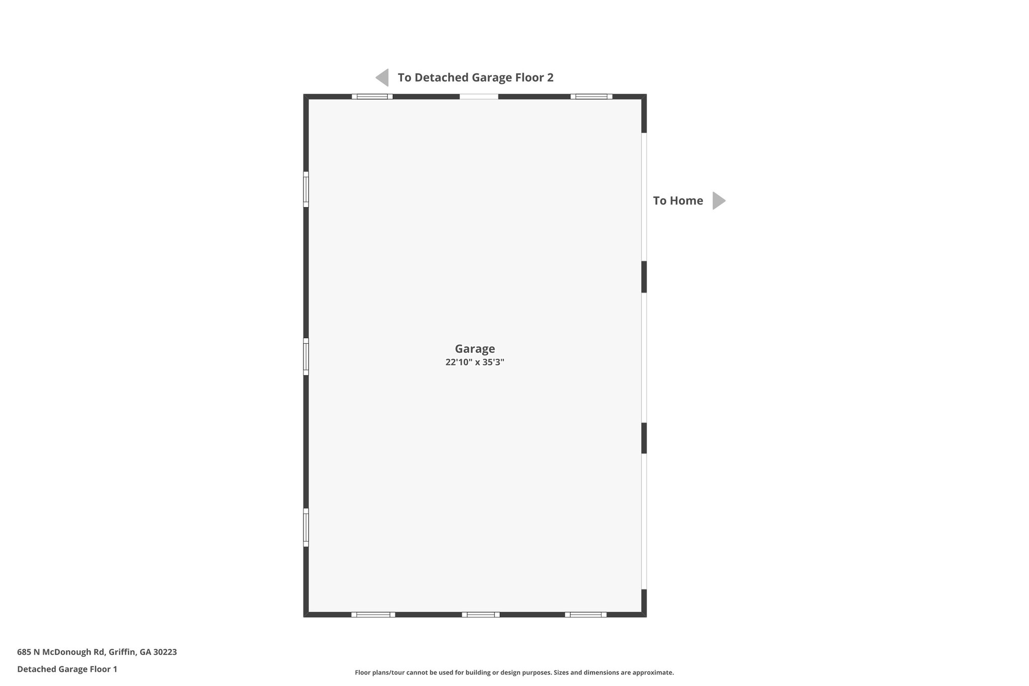 Detached Garage Floor 1