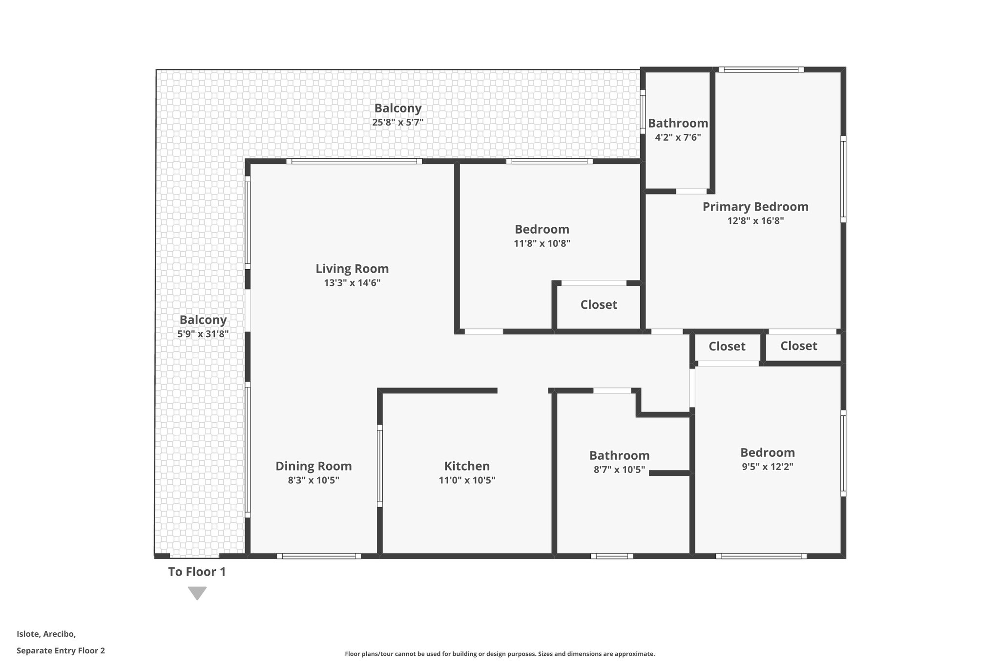 Separate Entry Floor 2