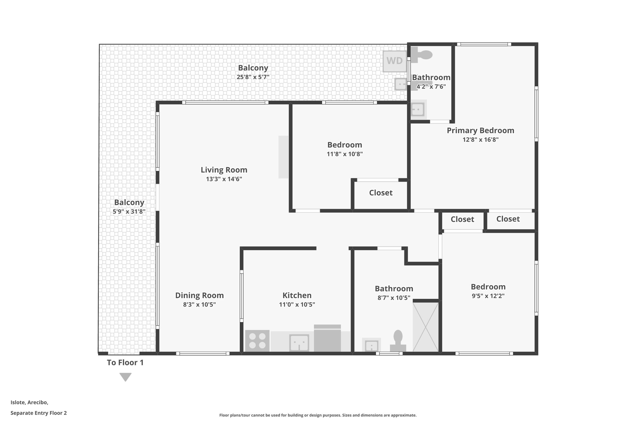 Separate Entry Floor 2