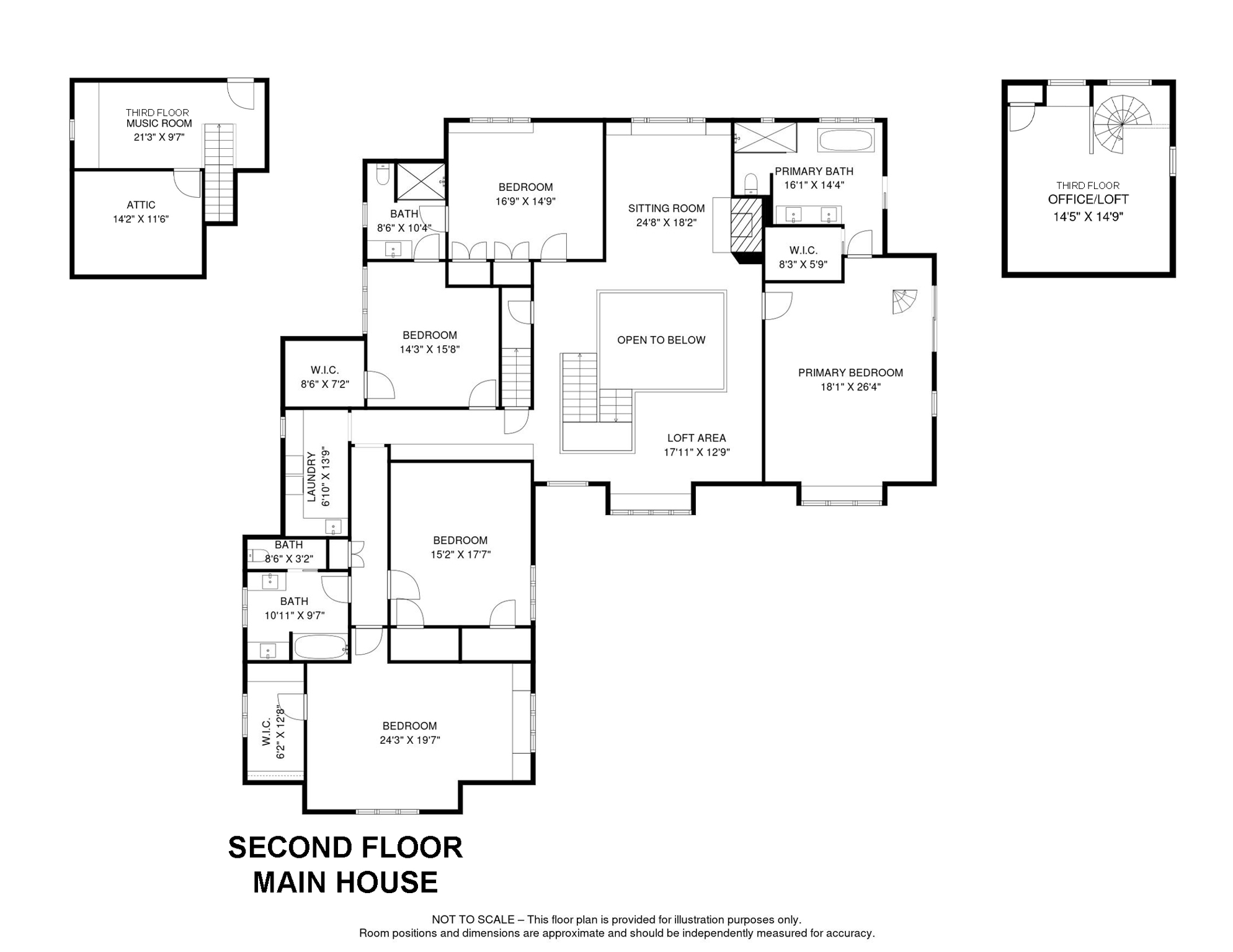 Second Floor Main House