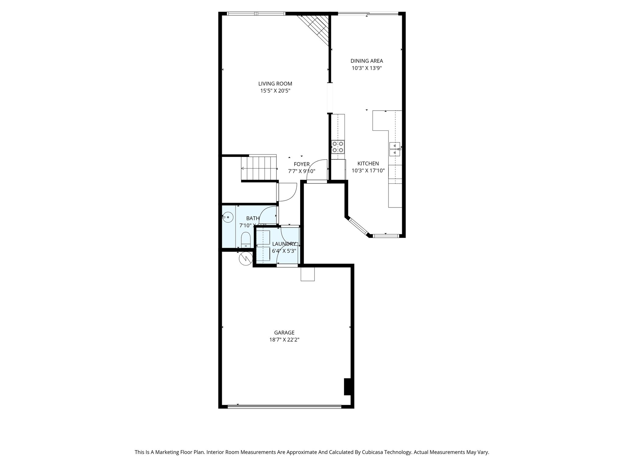 1st Floor Dimensions