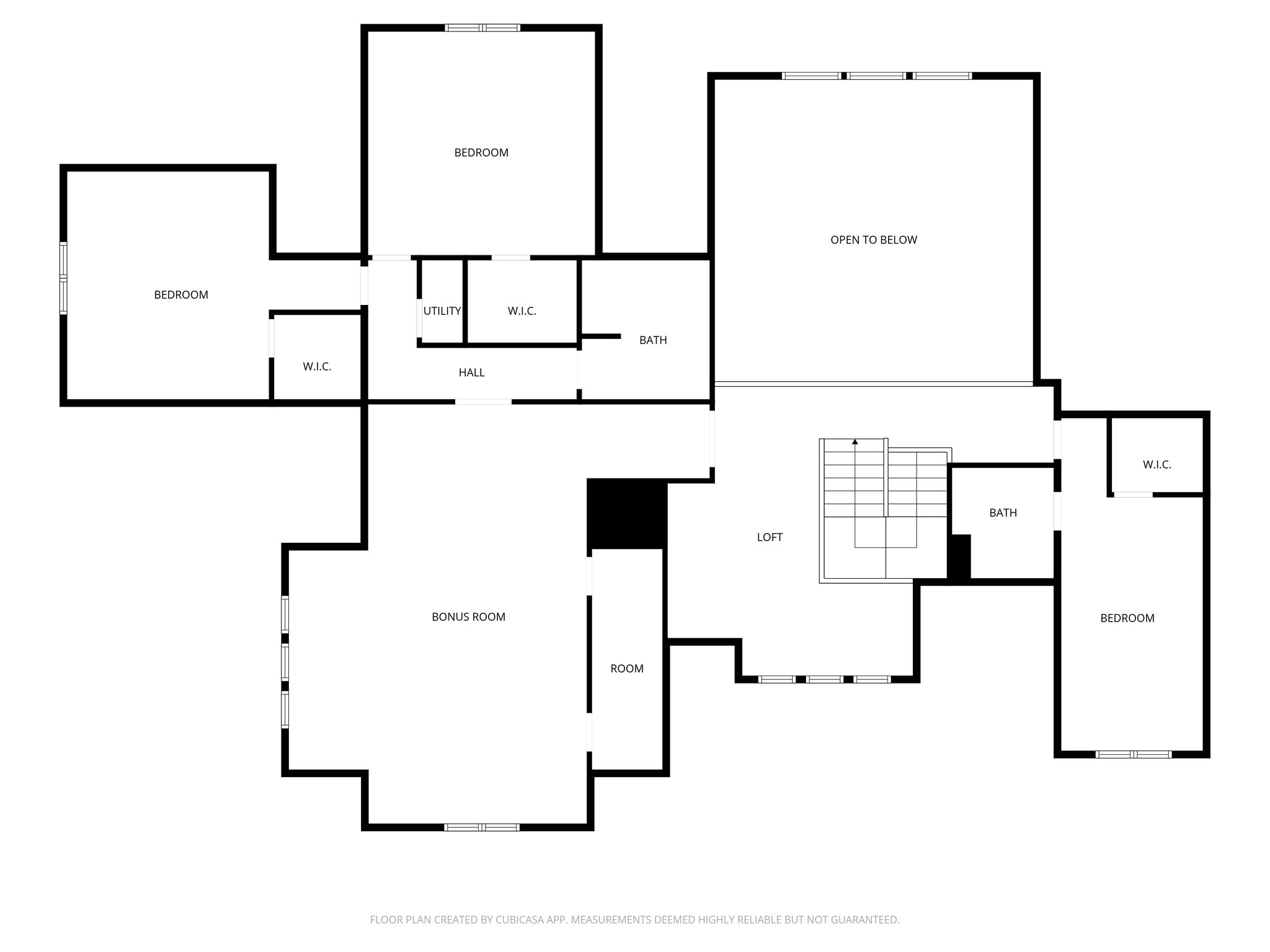 House Second Floor (No Dimensions)