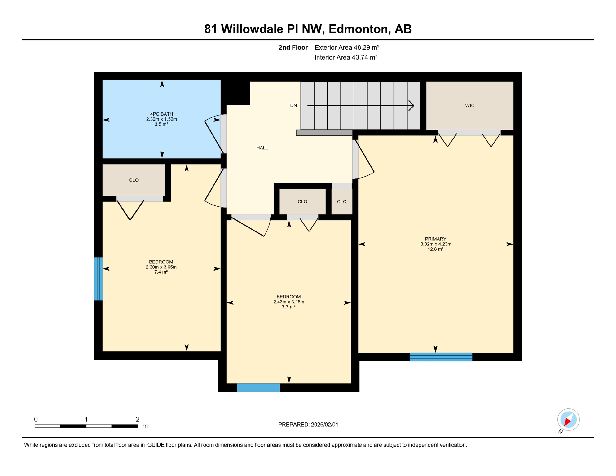 VX - (Metric) Schematic Floor Plan - (2)