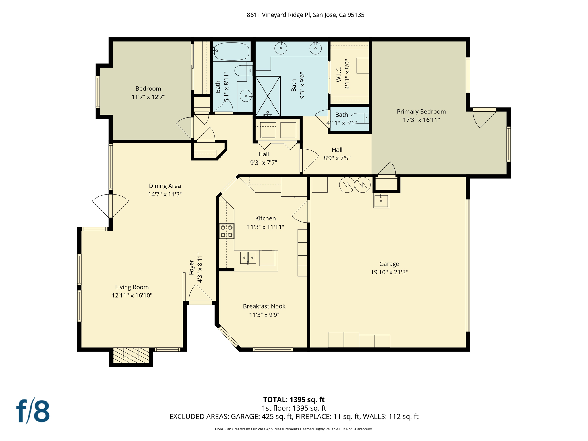 8611 Vineyard Ridge Pl, San Jose, CA 95135 - AFTER