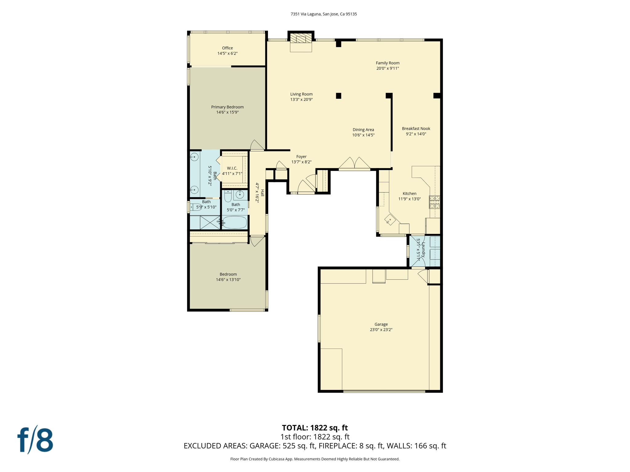 7351 Via Laguna, San Jose, CA 95135 - FP