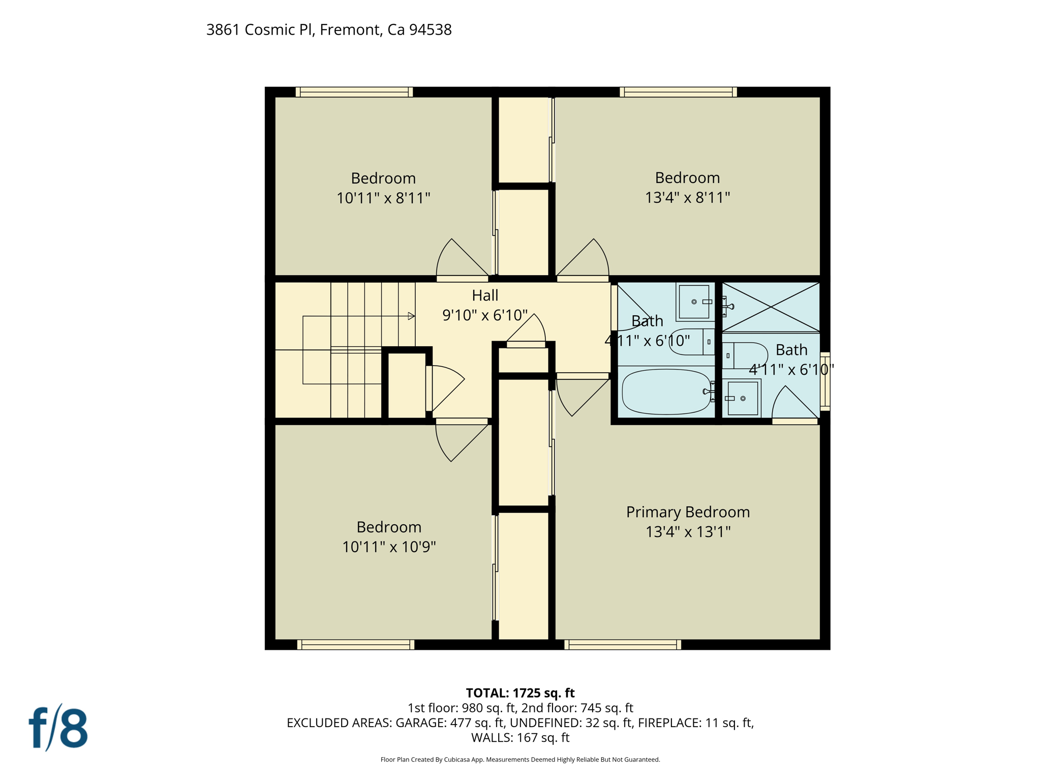 3861 Cosmic Pl, Fremont, CA 94538 - FP (2)