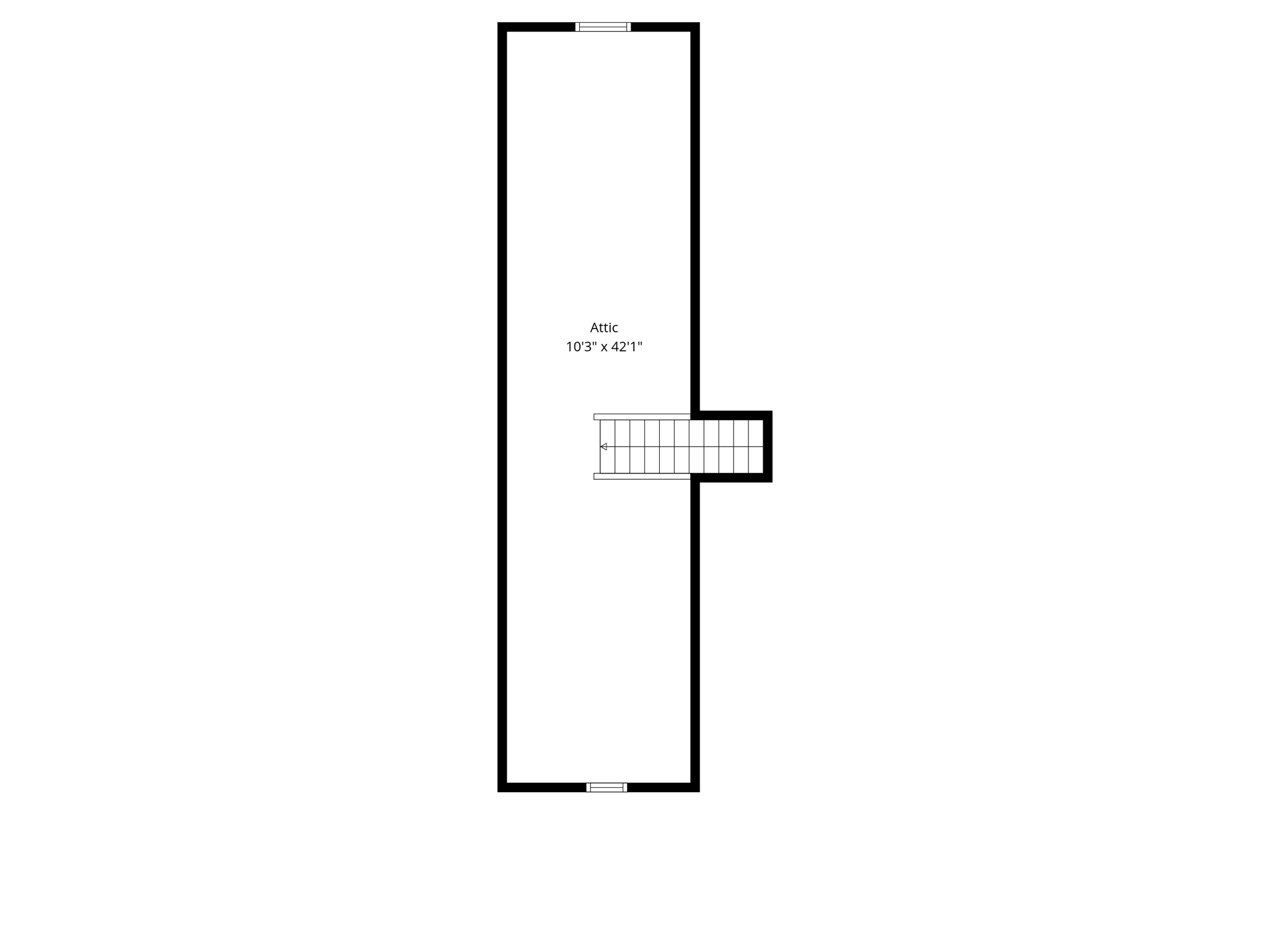 Attic Level Floor Plan